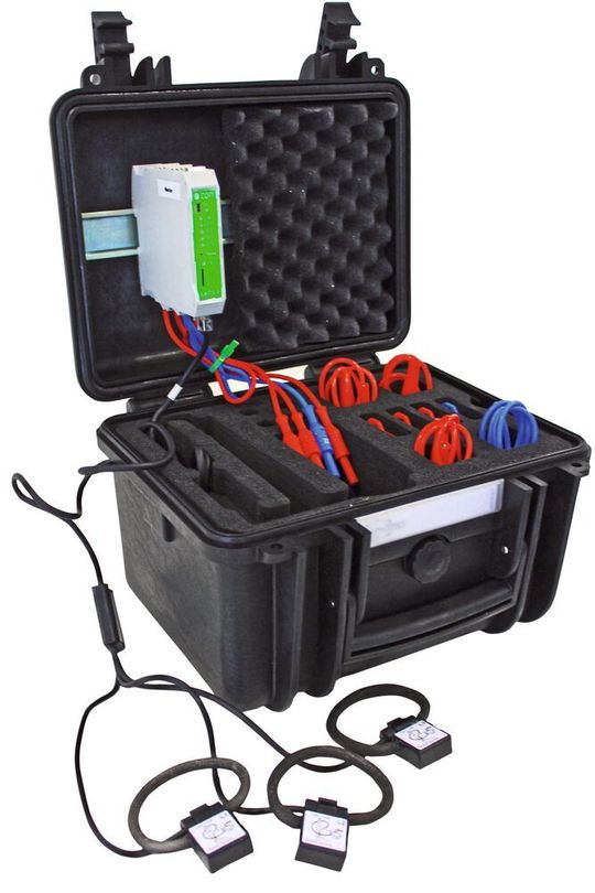 Elektrische Leistung, Energie, Ströme und Spannungen messen und analysieren, das macht das mobile Messsystem Econ Go inklusive Cloud-Anbindung möglich.