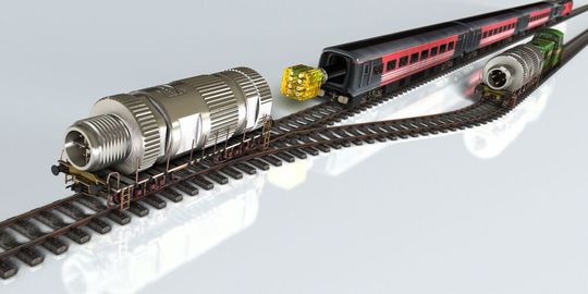 Mit dem Harting-Prelink-System und den speziell für die Bahnanforderungen ausgelegten Etherrail-Kabeln können Datennetzwerke in der Bahntechnik zukunftssicher aufgebaut werden.