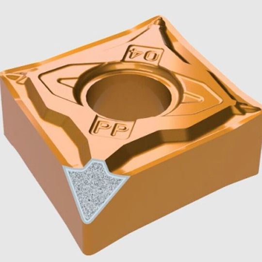 The CVD-coated cermet grade CCX comprises a combination of ultra-fine-grained cermet and a very thick CVD coating which ensures excellent resilience during the machining process. The CVD-coated cermet grade CCX comprises a combination of ultra-fine-grained cermet and a very thick CVD coating which ensures excellent resilience during the machining process.