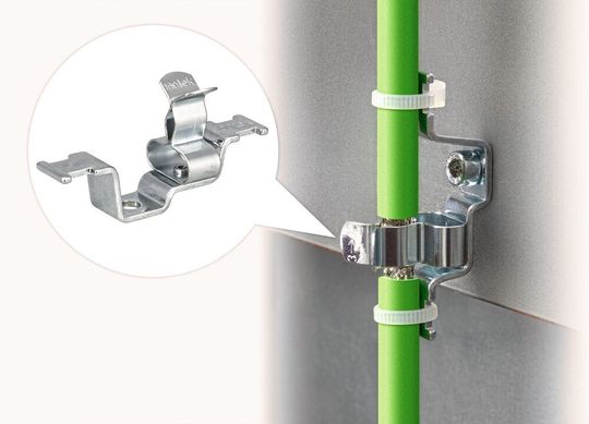 Die neue Schirmklammer LF2Z-M | MSKL von Icotek verfügt über eine zweifache Zugentlastung und entspricht den Profinet-Montagerichtlinien. Die neue Schirmklammer LF2Z-M | MSKL von Icotek verfügt über eine zweifache Zugentlastung und entspricht den Profinet-Montagerichtlinien.