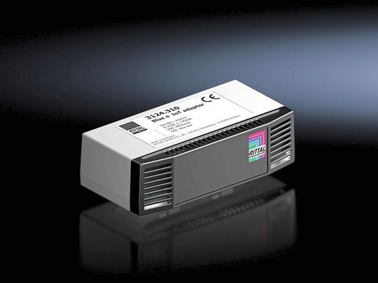 Mit dem Adapter von Rittal sollen sich die Kühlgeräte der Blue-e-Serie einfach an Condition-Monitoring- und IoT-Systeme anbinden lassen. Mit dem Adapter von Rittal sollen sich die Kühlgeräte der Blue-e-Serie einfach an Condition-Monitoring- und IoT-Systeme anbinden lassen.