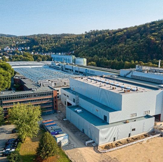 Bilstein hat in Hagen-Hohenlimburg ein Quarto-Reversier-Katlwalzwerk errichtet. Bilstein hat in Hagen-Hohenlimburg ein Quarto-Reversier-Katlwalzwerk errichtet.