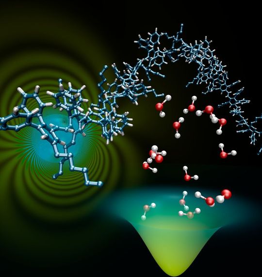 Die Ladungen in organischen Halbleitern können durch Sauerstoff- oder Wassermoleküle gefangen werden. Somit sind effizientere Halbleiter für OLED-Displays möglich. Die Ladungen in organischen Halbleitern können durch Sauerstoff- oder Wassermoleküle gefangen werden. Somit sind effizientere Halbleiter für OLED-Displays möglich.