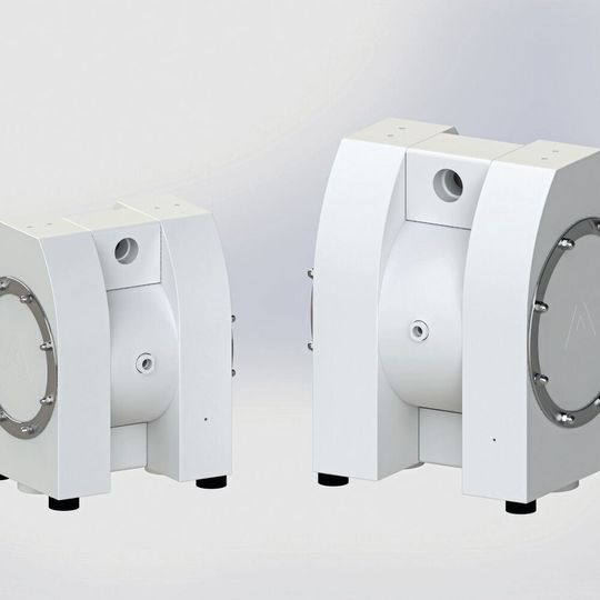 Die neuen Baugrößer der C40 und C 50 der Druckluft-Membranpumpen Seriie C Die neuen Baugrößer der C40 und C 50 der Druckluft-Membranpumpen Seriie C