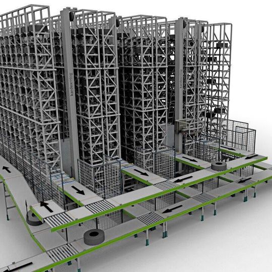 Kardex Mlog hat Materialflusssysteme im Reifenlager von Continental in der Slowakeio modernisiert. Kardex Mlog hat Materialflusssysteme im Reifenlager von Continental in der Slowakeio modernisiert.