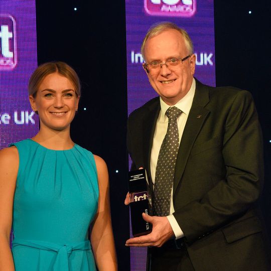 Nanofabrica CEO John Morcom (r) is delighted the company walked away with the TCT Award. Nanofabrica CEO John Morcom (r) is delighted the company walked away with the TCT Award.