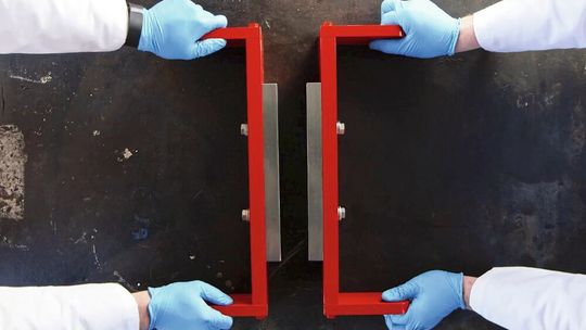 La surface de collage nécessaire pour tracter les wagons était très faible malgré la charge phénoménale à mettre en mouvement. La surface de collage nécessaire pour tracter les wagons était très faible malgré la charge phénoménale à mettre en mouvement.