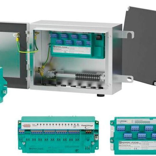 The Field Connex multi-input output offers intrinsically safe inputs and outputs for discrete signals in process automation. The Field Connex multi-input output offers intrinsically safe inputs and outputs for discrete signals in process automation.