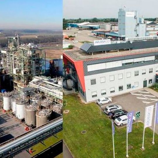 Arlanxeo’s facilities in Germany and France. Arlanxeo’s facilities in Germany and France.