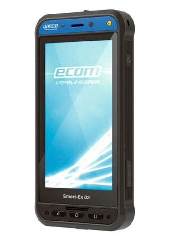 Das explosionsgeschützte 4G/LTE-Android-Smartphone Smart-Ex 02 ist intuitiv bedienbar. Das explosionsgeschützte 4G/LTE-Android-Smartphone Smart-Ex 02 ist intuitiv bedienbar.