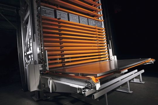 KASTO bringt auf die Blechexpo 2019 unter anderem das als kompakt und standardisiert beschriebene Turmlagersystem Kastoecostore für Bleche, Paletten und andere flächige Lagergüter mit. Halle 1 am Stand 1206. KASTO bringt auf die Blechexpo 2019 unter anderem das als kompakt und standardisiert beschriebene Turmlagersystem Kastoecostore für Bleche, Paletten und andere flächige Lagergüter mit. Halle 1 am Stand 1206.