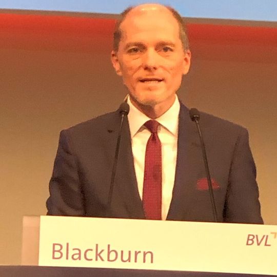 BVL-Vorstandsvorsitzender Robert Blackburn fordert nicht nur über den Tellerrand, sondern gleich aus dem Esszimmer zu schauen. BVL-Vorstandsvorsitzender Robert Blackburn fordert nicht nur über den Tellerrand, sondern gleich aus dem Esszimmer zu schauen.