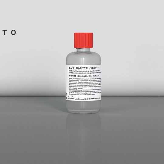 The PFS-001 flux cover is immediately available in 100-g packs. The PFS-001 flux cover is immediately available in 100-g packs.