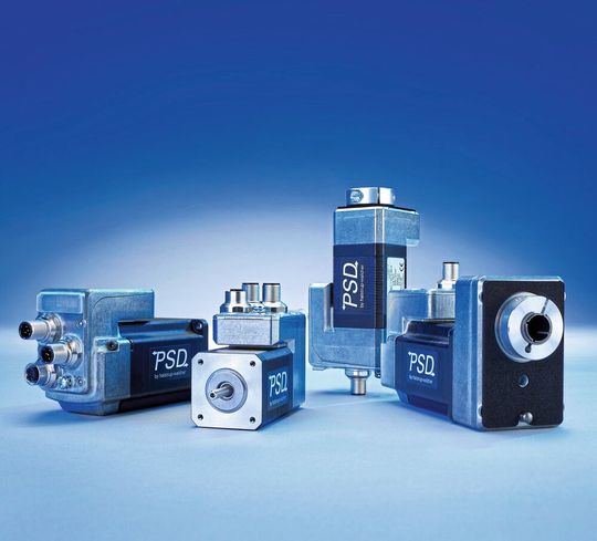 Die Direktantriebe PSD sind mit CANopen, IO-Link, Profinet und Ethercat verfügbar. Die Direktantriebe PSD sind mit CANopen, IO-Link, Profinet und Ethercat verfügbar.