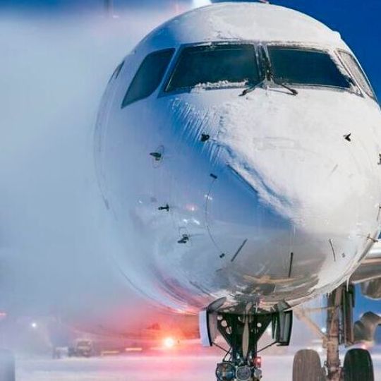 Aircraft de-icing fluids based on propylene glycol play an important role in providing safe, uninterrupted, and timely air travel during inclement conditions. Aircraft de-icing fluids based on propylene glycol play an important role in providing safe, uninterrupted, and timely air travel during inclement conditions.