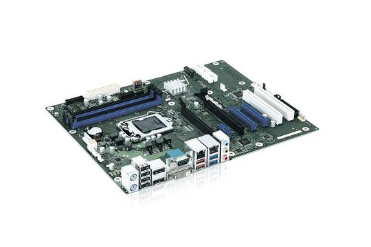 La D3646-S es una de las primeras placas base nuevas de Kontron con ADN Fujitsu. Se basa en el chipset Intel C246 y puede equiparse con procesadores Intel Core o Xeon de 9ª generación.