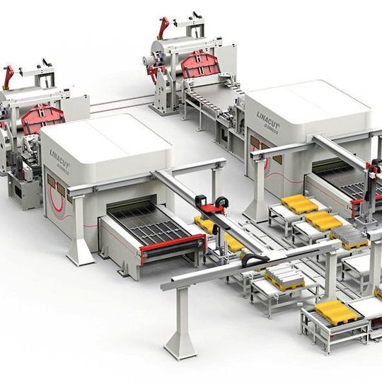Dimeco bietet automatisierte Lösungen für Laserschnittlinien, flexible Stanzlinien, Rollformanlagen, Längs- und Querteilanlagen sowie Bandanlagen. Dimeco bietet automatisierte Lösungen für Laserschnittlinien, flexible Stanzlinien, Rollformanlagen, Längs- und Querteilanlagen sowie Bandanlagen.
