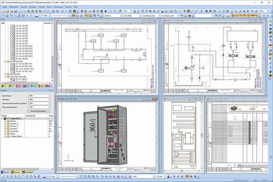 Ein neues Standard-Schnittstellenmodul verbindet die Zuken DS-2-Plattform mit Contact Elements. Ein neues Standard-Schnittstellenmodul verbindet die Zuken DS-2-Plattform mit Contact Elements.