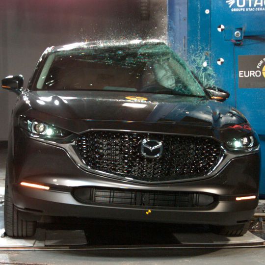 Der Mazda CX-30 glänzte bei der letzten NCAP-Crashtest-Runde. Der Mazda CX-30 glänzte bei der letzten NCAP-Crashtest-Runde.