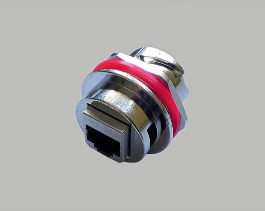Der modulare Einbauadapter ist spritzwassergeschützt nach IP67 Der modulare Einbauadapter ist spritzwassergeschützt nach IP67
