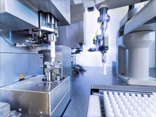 Der Automatisierungsexperte Teamtechnik hat seine Kompetenz in der Kombination von Montage und Prüfung von Medical Devices ausgebaut. Der Automatisierungsexperte Teamtechnik hat seine Kompetenz in der Kombination von Montage und Prüfung von Medical Devices ausgebaut.