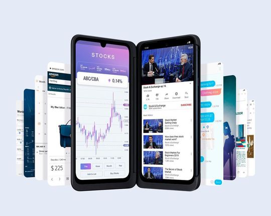 Einer aktuellen Verbraucherumfrage im Auftrag von LG zufolge könnten Dual-Screen-Smartphones bald zum neuen Trendsetter werden. Einer aktuellen Verbraucherumfrage im Auftrag von LG zufolge könnten Dual-Screen-Smartphones bald zum neuen Trendsetter werden.