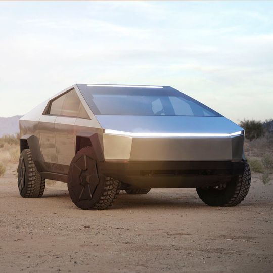 Teslas „Cybertruck“ soll ab Ende 2022 in die Produktion gehen. Teslas „Cybertruck“ soll ab Ende 2022 in die Produktion gehen.