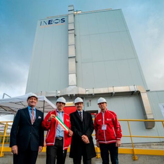 The plant supports a more sustainable and circular approach to polymer production, saving CO2 as well as directing plastic waste from landfill back into valuable polymer products. The plant supports a more sustainable and circular approach to polymer production, saving CO2 as well as directing plastic waste from landfill back into valuable polymer products.