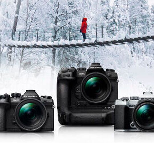Auf drei OM-E-Kameras gibt Olympus bis Mitte Januar 2020 Rabatt. Auf drei OM-E-Kameras gibt Olympus bis Mitte Januar 2020 Rabatt.