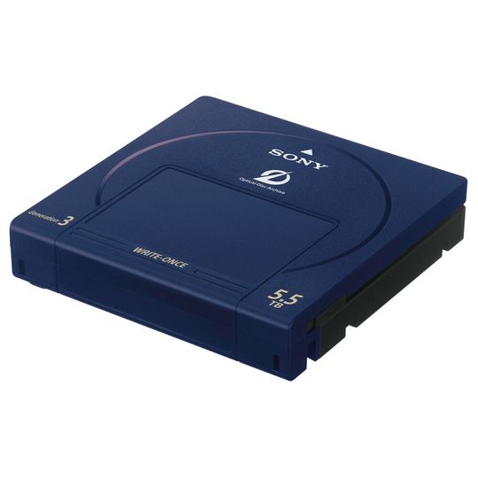 Die Sony ODC5500R bietet 5,5 Terabyte Speicherplatz. Die Sony ODC5500R bietet 5,5 Terabyte Speicherplatz.