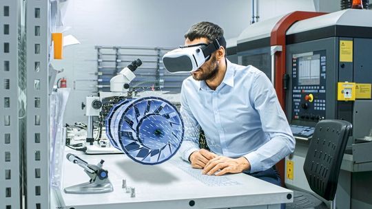 Im Maschinen- und Anlagenbau sind Augmented Reality und Virtual Reality bereits angekommen. Im Maschinen- und Anlagenbau sind Augmented Reality und Virtual Reality bereits angekommen.