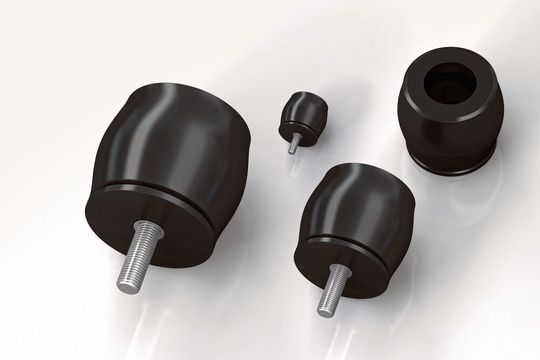 Tubus Strukturdämpfer aus der TA-Familie schützen Achsen, falls der Antrieb durch einen Steuerungs- oder Bedienungsfehler über die Endlage hinausfährt. Tubus Strukturdämpfer aus der TA-Familie schützen Achsen, falls der Antrieb durch einen Steuerungs- oder Bedienungsfehler über die Endlage hinausfährt.