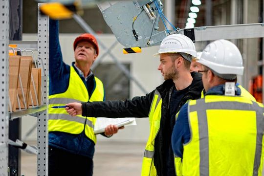 Zertifizierte Ergonomie-Coaches von Krieg konnten intensiv zum Thema Ergonomie beraten und planen.