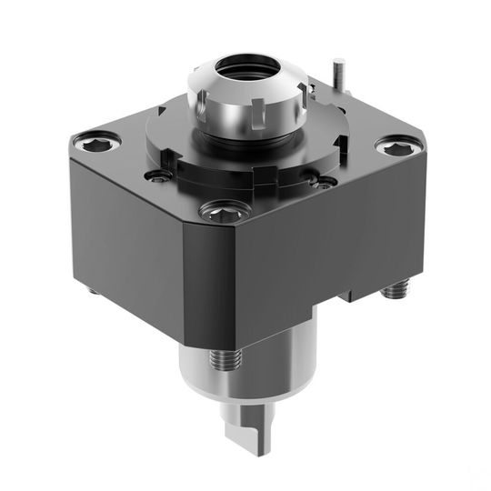 Expansion of the successful turret adapted clamping units: ER-ready driven units Expansion of the successful turret adapted clamping units: ER-ready driven units