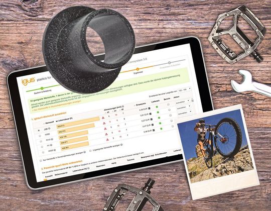 Igus hat im Rahmen seiner Tribo-Polymere das Portfolio jetzt um den Hochleistungs-Kunststoff Iglidur J3B ergänzt. Das „B“ steht für das Schwarz, in dem der robuste Neuling auftritt. Das mache das Polymer nicht nur für Produktentwickler mit Blick auf gute mechanische Eigenschaften attraktiver, sondern auch für Designer. Igus hat im Rahmen seiner Tribo-Polymere das Portfolio jetzt um den Hochleistungs-Kunststoff Iglidur J3B ergänzt. Das „B“ steht für das Schwarz, in dem der robuste Neuling auftritt. Das mache das Polymer nicht nur für Produktentwickler mit Blick auf gute mechanische Eigenschaften attraktiver, sondern auch für Designer.