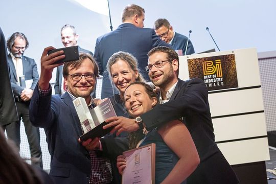 Im letzten Jahr freute sich Gefertec über den Best of Industry Award in der Kategorie Additive Fertigung. Im letzten Jahr freute sich Gefertec über den Best of Industry Award in der Kategorie Additive Fertigung.