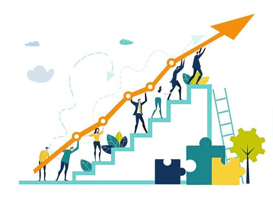 Gemeinsam zum Erfolg: Ein funktionierendes Teamgefüge bringt viele Vorteile. Gemeinsam zum Erfolg: Ein funktionierendes Teamgefüge bringt viele Vorteile.