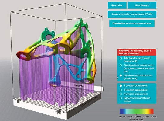Mit Atlas 3D erhält der Anwender schnell einen Blick für die optimale Ausrichtung des Objektaufbaus/-druckes und kann so Stützstrukturen, Verformungen, den Aufwand für die Entfernung von Supportmaterial sowie den Materialaufwand für die Objekte minimieren. Mit Atlas 3D erhält der Anwender schnell einen Blick für die optimale Ausrichtung des Objektaufbaus/-druckes und kann so Stützstrukturen, Verformungen, den Aufwand für die Entfernung von Supportmaterial sowie den Materialaufwand für die Objekte minimieren.