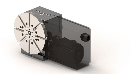 Die neue Rundtischbaureihe Sauter RT Compact ist vielseitig einsetzbar. Die neue Rundtischbaureihe Sauter RT Compact ist vielseitig einsetzbar.
