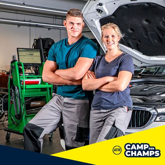 Das Nachwuchsförderprogramm „Trainingscamp der Champs“ für angehende Kfz-Profis startet im Januar 2020 in die zweite Runde. Das Nachwuchsförderprogramm „Trainingscamp der Champs“ für angehende Kfz-Profis startet im Januar 2020 in die zweite Runde.