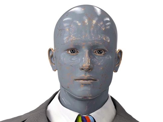 Roboter besitzen kognitive Fähigkeiten, die denen des Menschen in nichts nachstehen. Roboter besitzen kognitive Fähigkeiten, die denen des Menschen in nichts nachstehen.