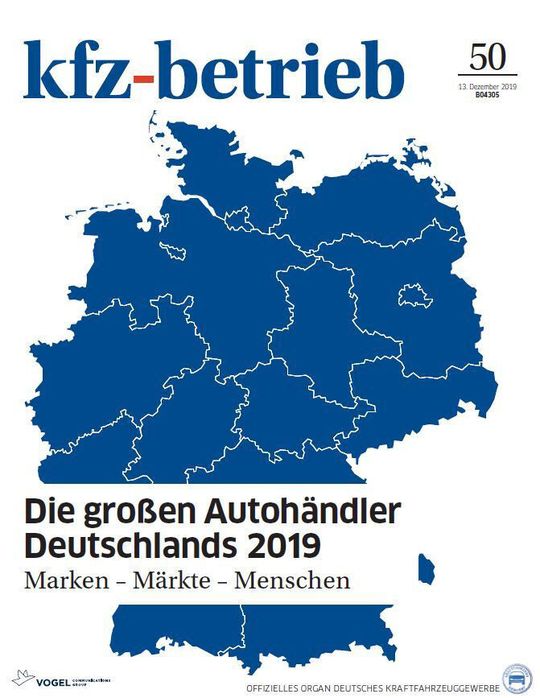 Exemplare der Ausgabe „Die großen Autohändler“ erhalten Sie online unter oder direkt bei Oliver Kuhn, E-Mail: , Tel.: 0931/418-2493.