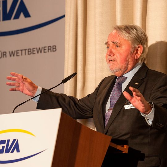 GVA-Präsident Hartmut Röhl eröffnete den Kongress 2019. GVA-Präsident Hartmut Röhl eröffnete den Kongress 2019.