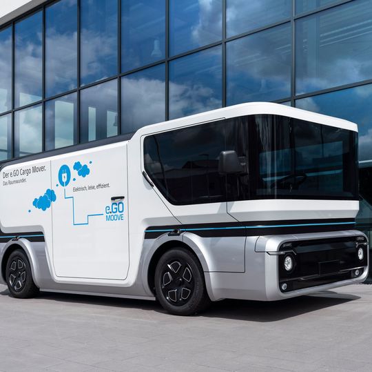 E-Go Moove will künftig auch den Kleintransporter Cargo anbieten. E-Go Moove will künftig auch den Kleintransporter Cargo anbieten.