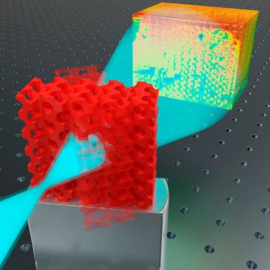 Scientists from the University of Twente and the European Synchrotron Radiation Facilty (ESRF) discovered a new method to look deep inside a 3D nanostructure. Scientists from the University of Twente and the European Synchrotron Radiation Facilty (ESRF) discovered a new method to look deep inside a 3D nanostructure.