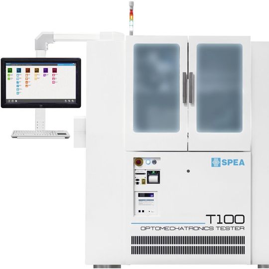 Der T100 ist eine universell einsetzbare Lösung für optomechatronische Tests Der T100 ist eine universell einsetzbare Lösung für optomechatronische Tests