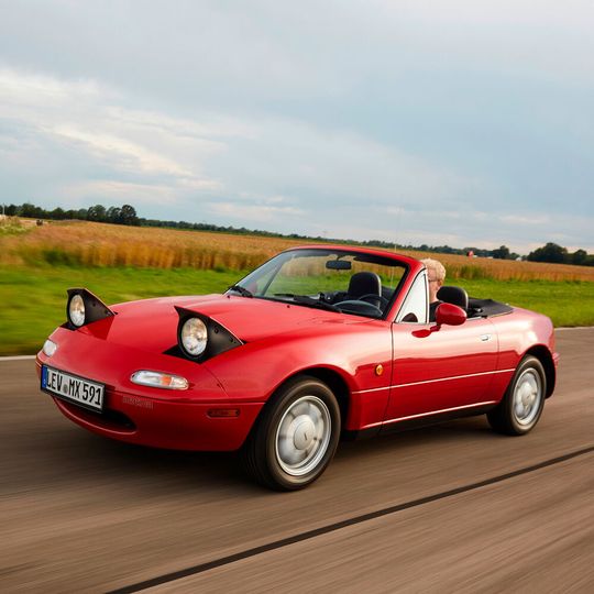 Der Mazda MX-5 revitalisierte die Roadster. Der Mazda MX-5 revitalisierte die Roadster.