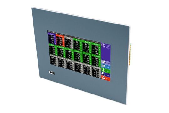 Der T7 bietet eine kompakte Bedien- und Anzeigeeinheit für die Regler Sys-Temp, Flexo-Temp, sowie die Komponenten MPI 02 und MPI 05. Der T7 bietet eine kompakte Bedien- und Anzeigeeinheit für die Regler Sys-Temp, Flexo-Temp, sowie die Komponenten MPI 02 und MPI 05.