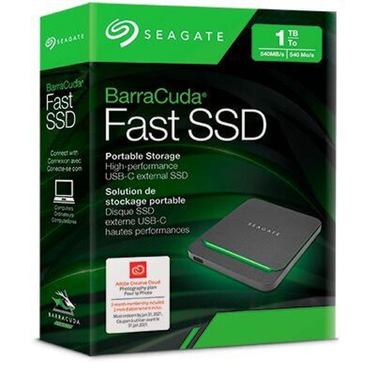 Speicher für Spielegeschwindigkeit: die Seagate BarraCuda Fast SSD. Speicher für Spielegeschwindigkeit: die Seagate BarraCuda Fast SSD.