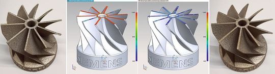 Die AM-Path-Optimizer-Technologie von Siemens soll Kunden bei der Lösung von Überhitzungsproblemen helfen und dazu beitragen, Ausschuss zu reduzieren sowie die Produktionsleistung zu erhöhen. Die AM-Path-Optimizer-Technologie von Siemens soll Kunden bei der Lösung von Überhitzungsproblemen helfen und dazu beitragen, Ausschuss zu reduzieren sowie die Produktionsleistung zu erhöhen.